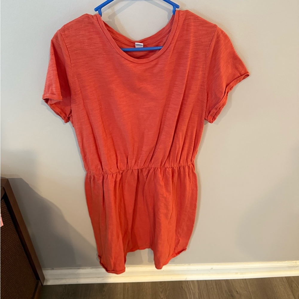 Casual Orange Women's Dress